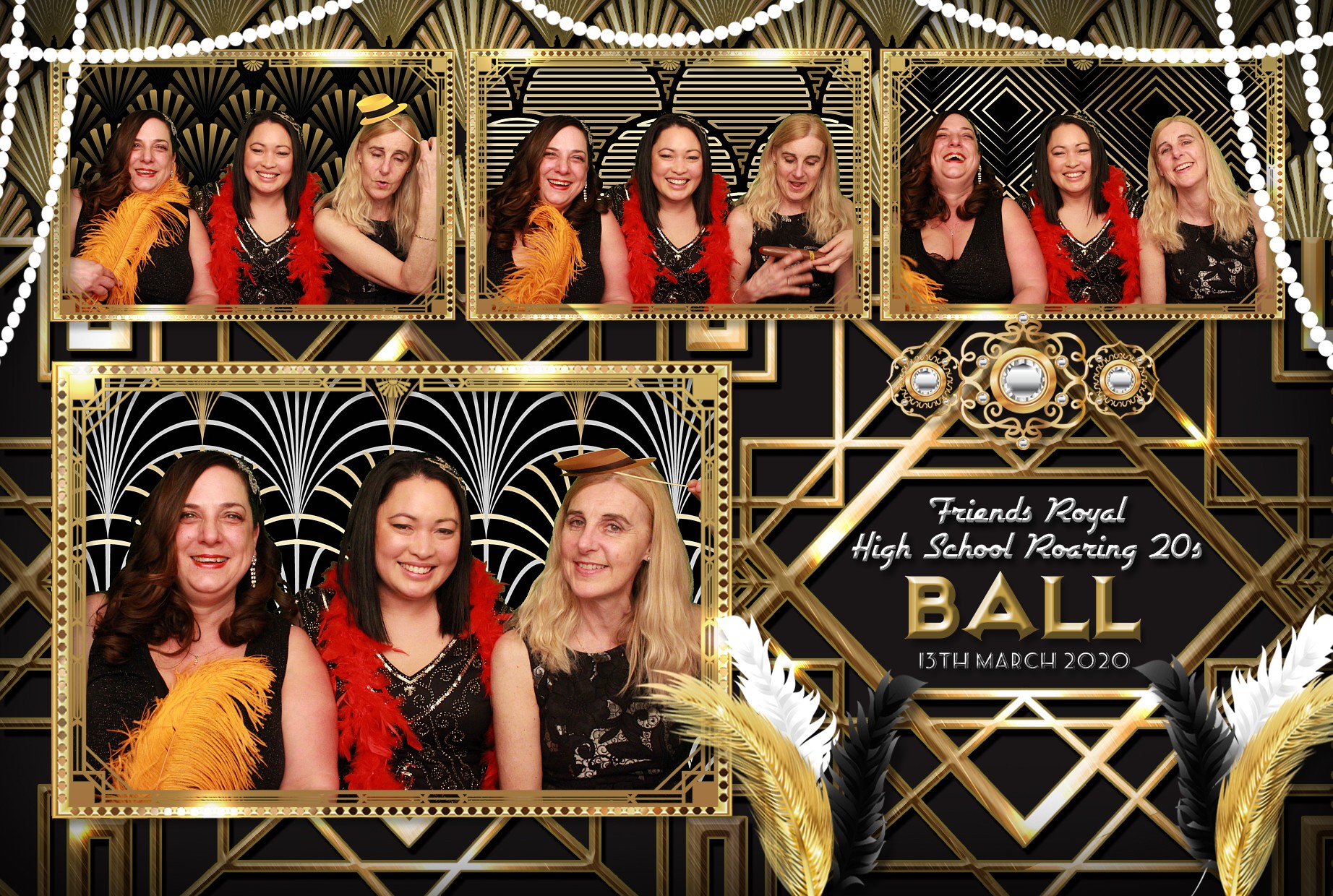 Friends Royal High School Roaring 20s Ball | View more photos from the event at gallery.myphotoboothexperience.co.uk/u/MyPhotoBoothExperienceLtd/Friends-Royal-High-School-Roaring-20s-Ball